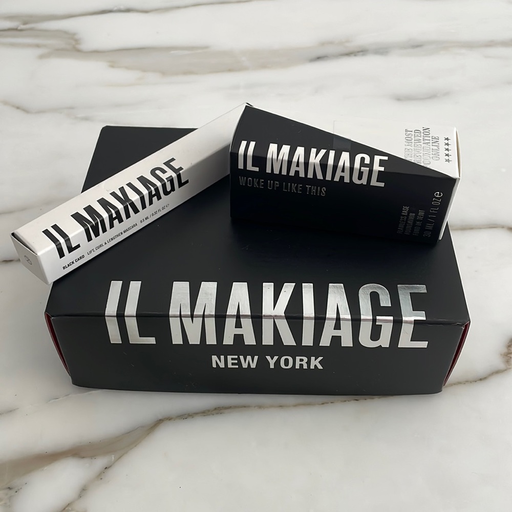 Il Makiage Foundation and mascara combo